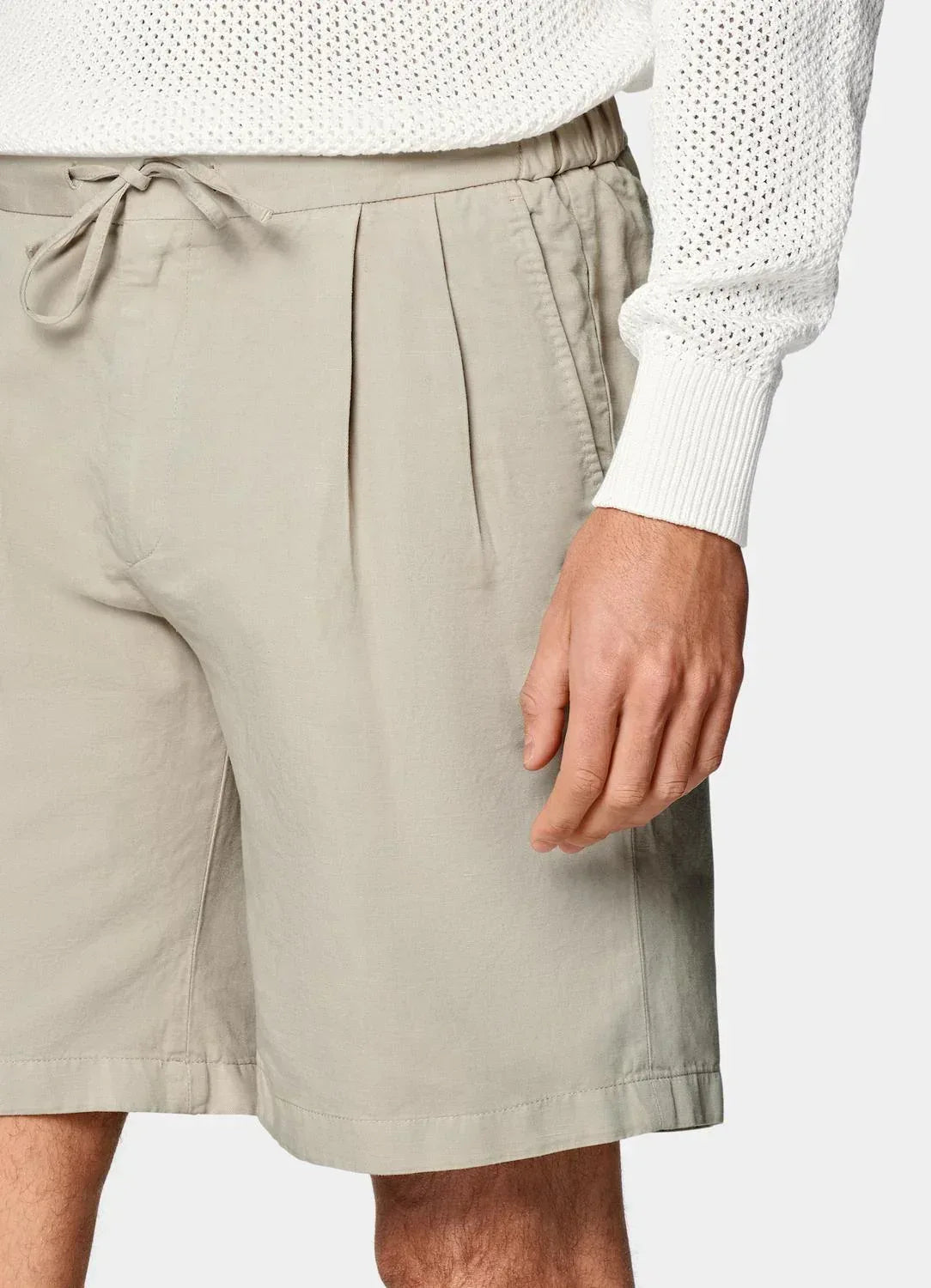 SUITSUPPLY - Aveiro Straight Leg Shorts - Rack Hunt