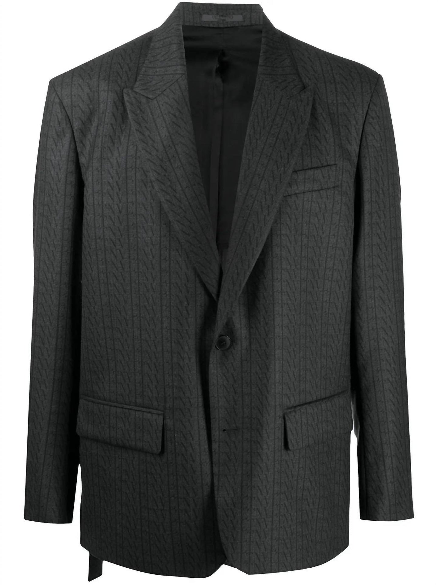 Valentino - Print Single Breasted Blazer - Rack Hunt