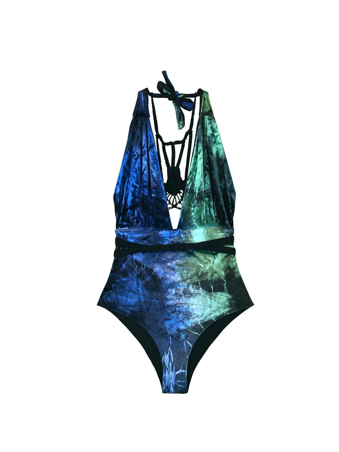 Charmosa - Women's Camille Reversible Velvet One Piece Swimsuit - Rack Hunt -
