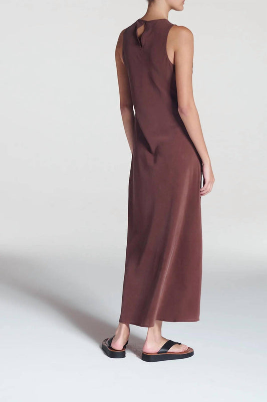 Valencia Silk Maxi Dress