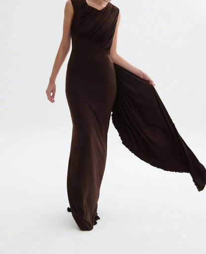 Nelblu - Setas Maxi Round Neck Dress - Rack Hunt