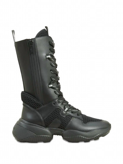 Women's Interaction Lace-Up Leather Boots