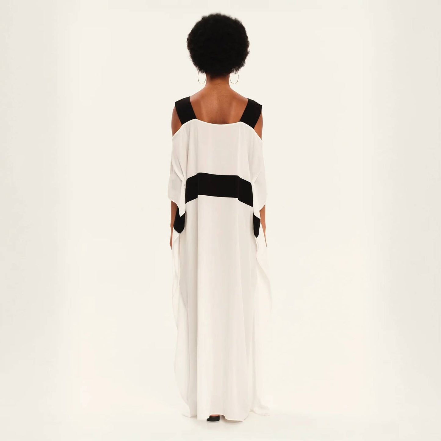 Dimensional Play Maxi Tunic Dress