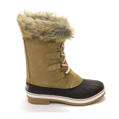 Girl's Kathmandu Mid Calf Waterproof Snow Boots