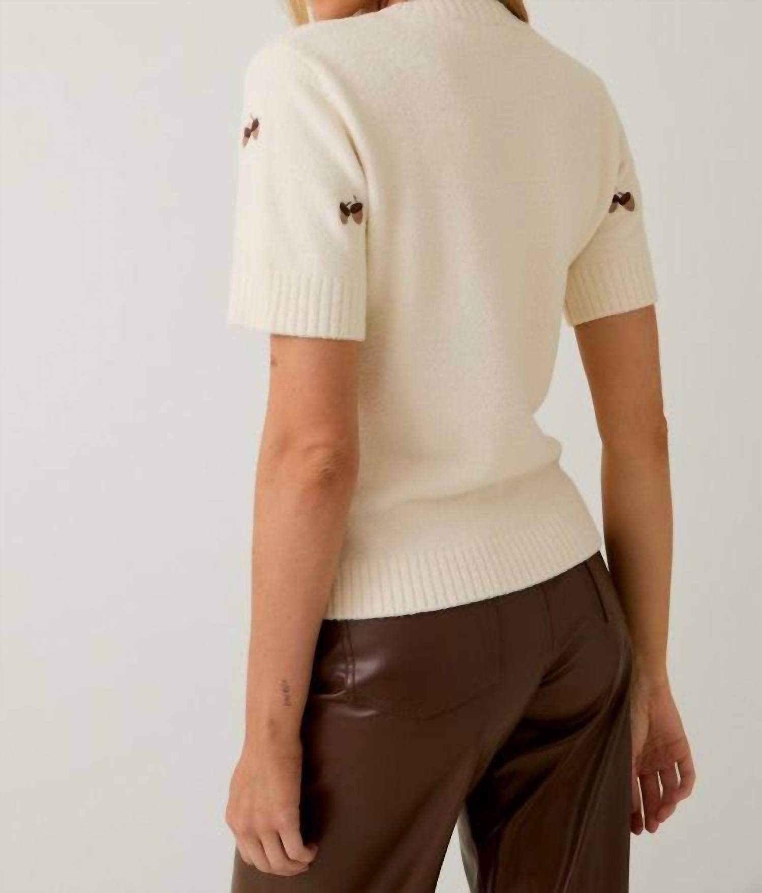 Sunday Edition - Acorn Short Sleeve Sweater - Rack Hunt -