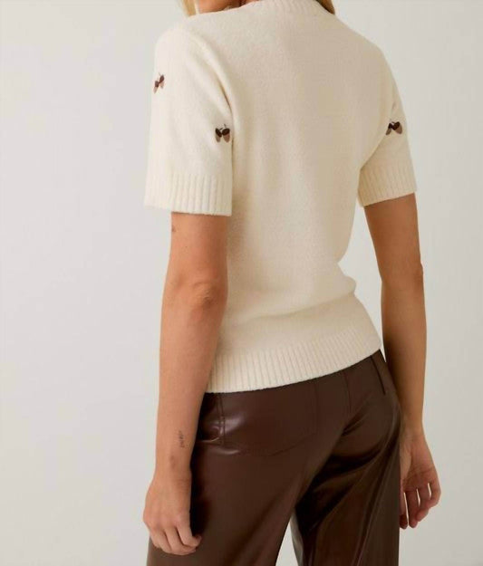 Sunday Edition - Acorn Short Sleeve Sweater - Rack Hunt -