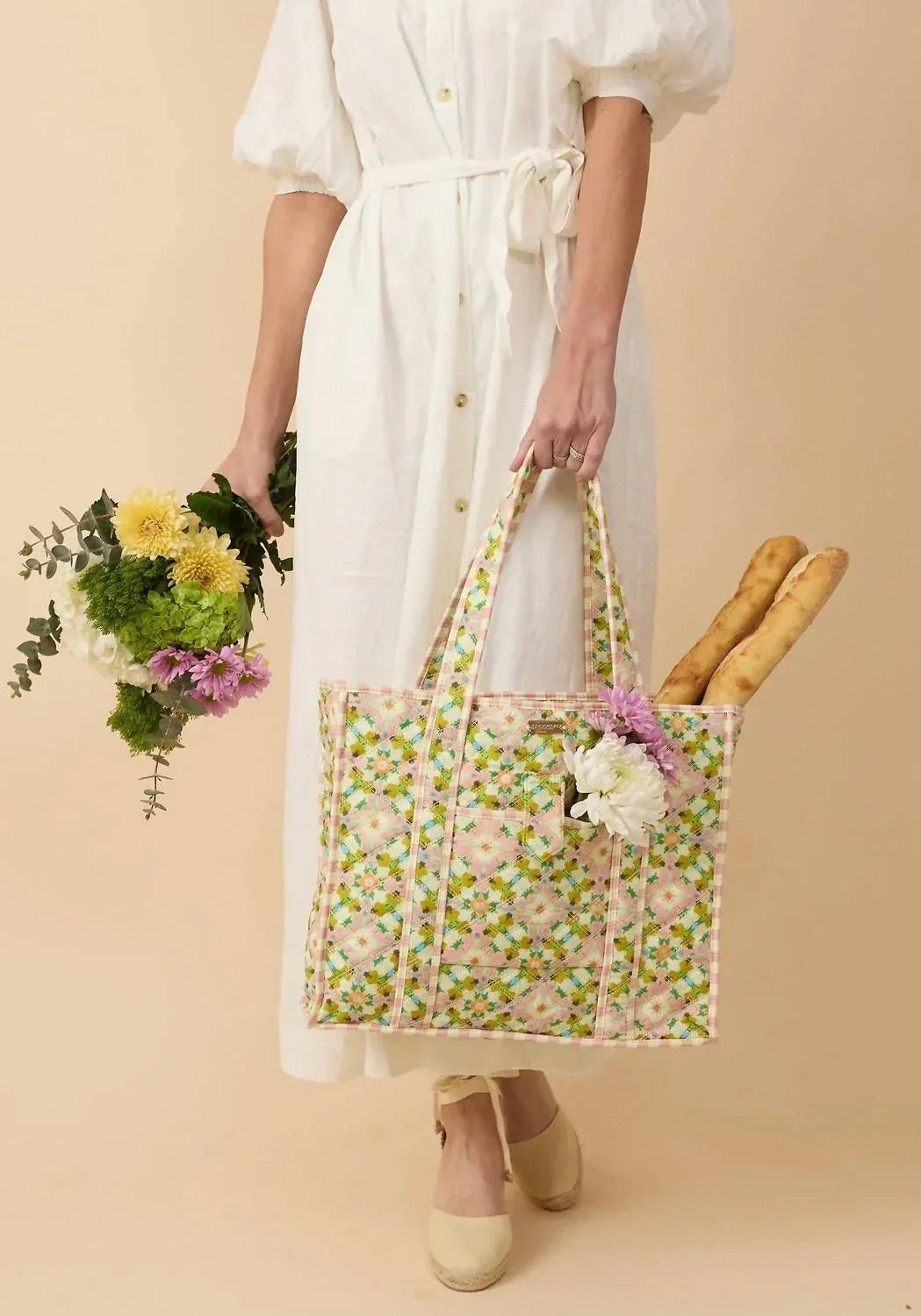 BROOKS AVENUE - On The Road Quilted Tote - Rack Hunt
