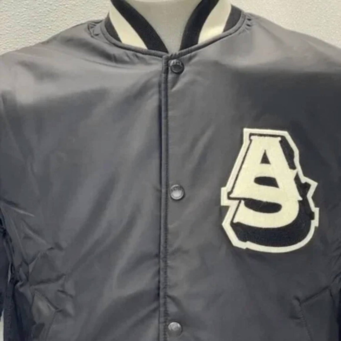 Men's Barren Primary Full Snap Varsity Jacket