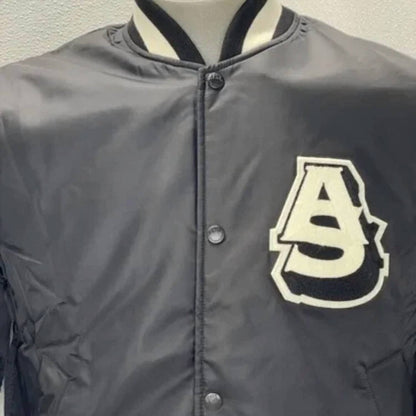 Men's Barren Primary Full Snap Varsity Jacket