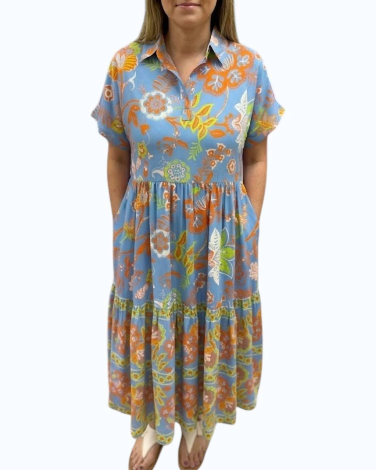 Botanical Oasis Maxi Dress