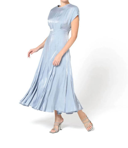 Baruni - Aimee Foiled-finish Midi Dress - Rack Hunt