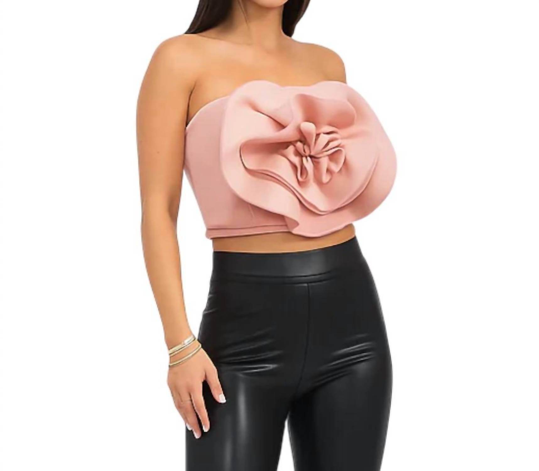 B Couture - Flower Tube Top - Rack Hunt -