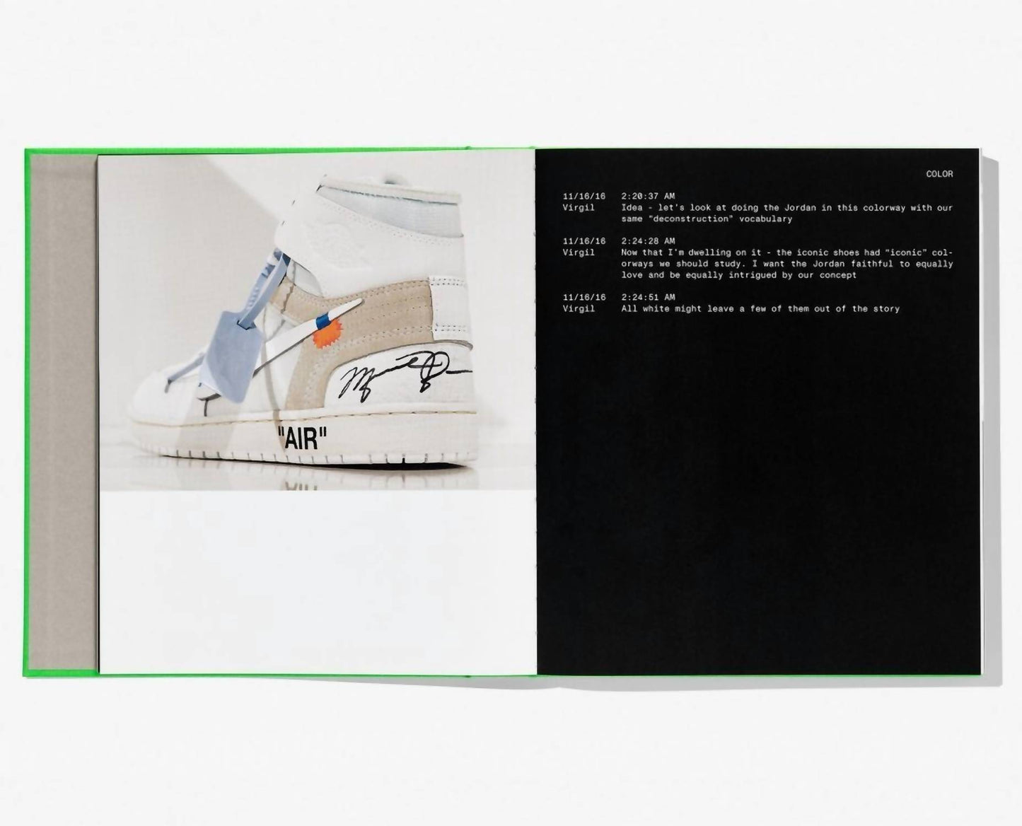 Virgil Abloh Nike Icons Book