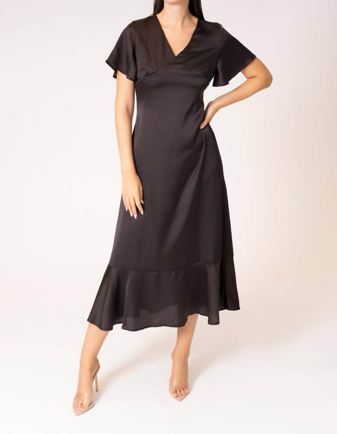 Area Stars - KARINE SATIN DRESS - Rack Hunt