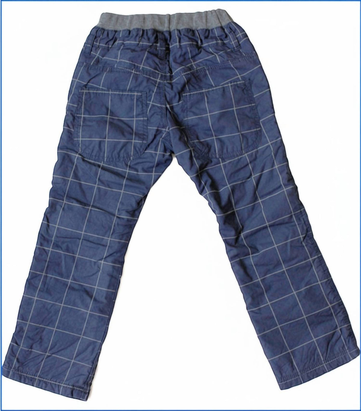 Kids Fleece Lined Striped Pants