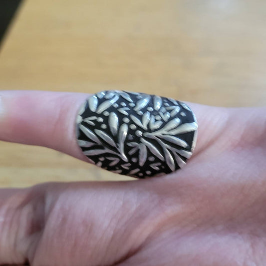 Women's Bamboo Leaf Ring