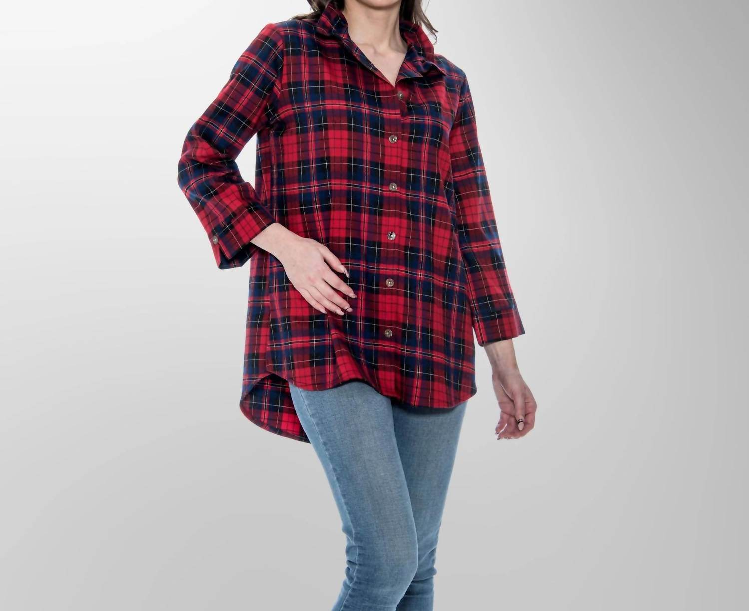 TooFan - Highland plaid top - Rack Hunt -