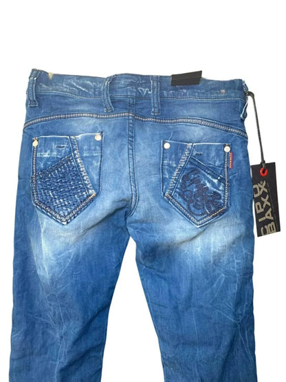 Cipo & Baxx - Women's Hand-embellished Vintage Jeans - Rack Hunt