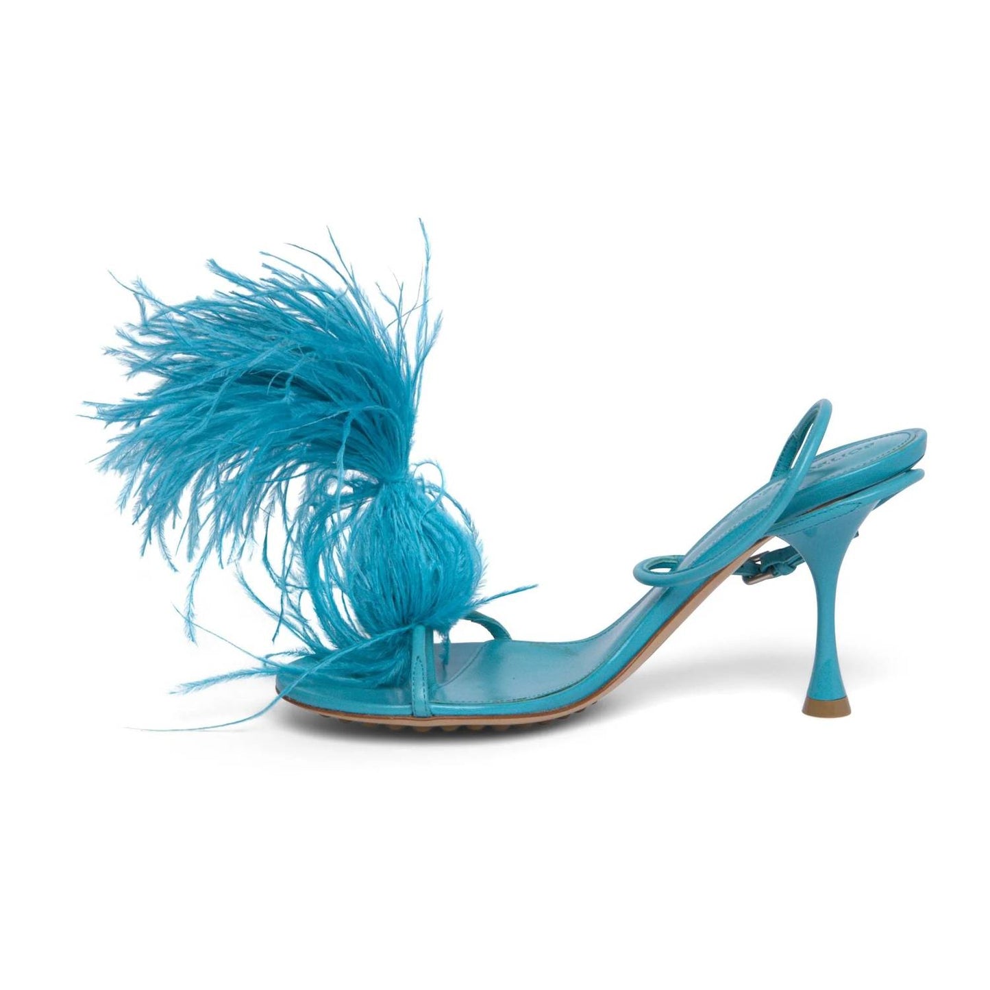 Women's Dot Feather-detailed Sandals