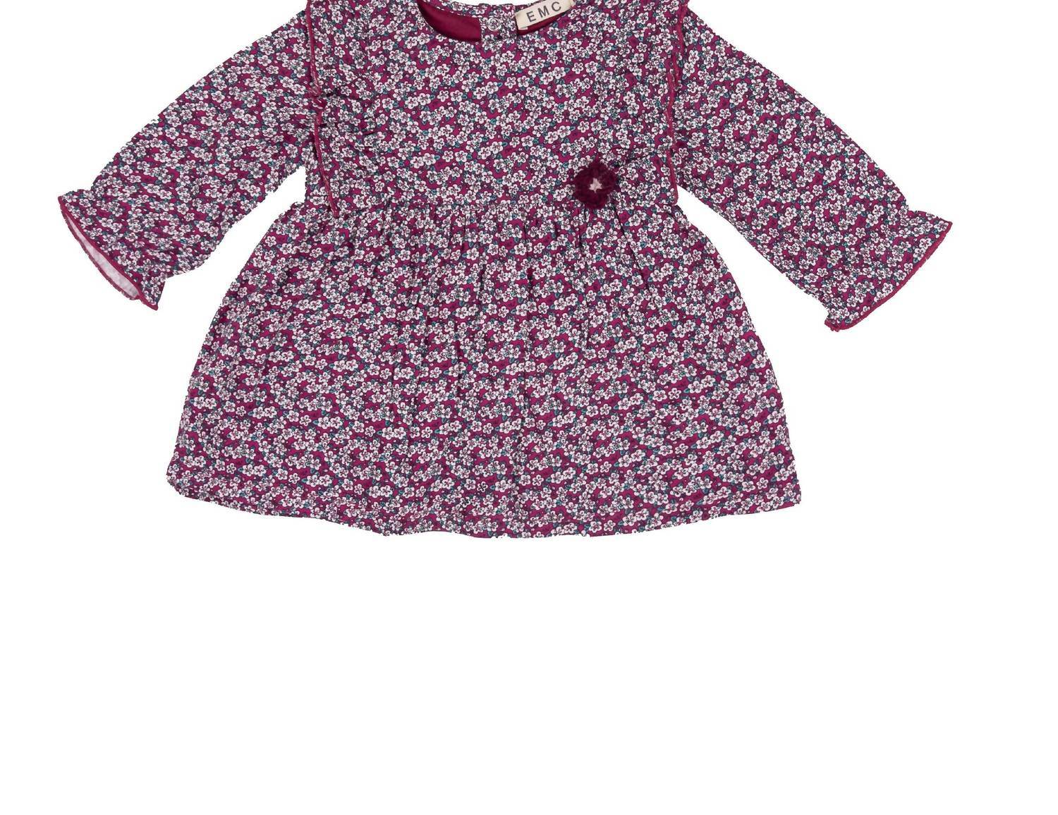 EMC - Girl's Long Sleeve Floral Dress - Rack Hunt -
