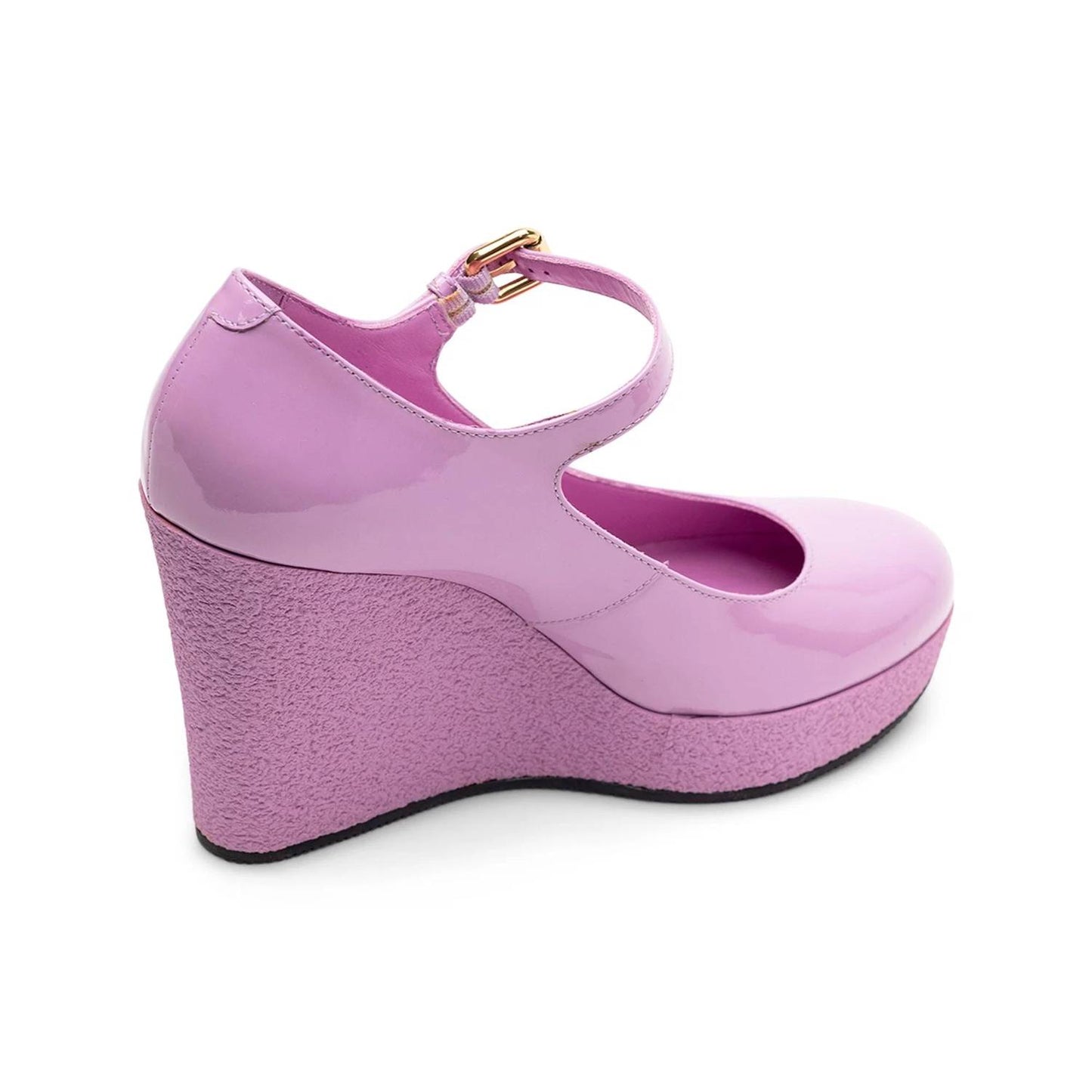 Women's Leather Wedge Pumps