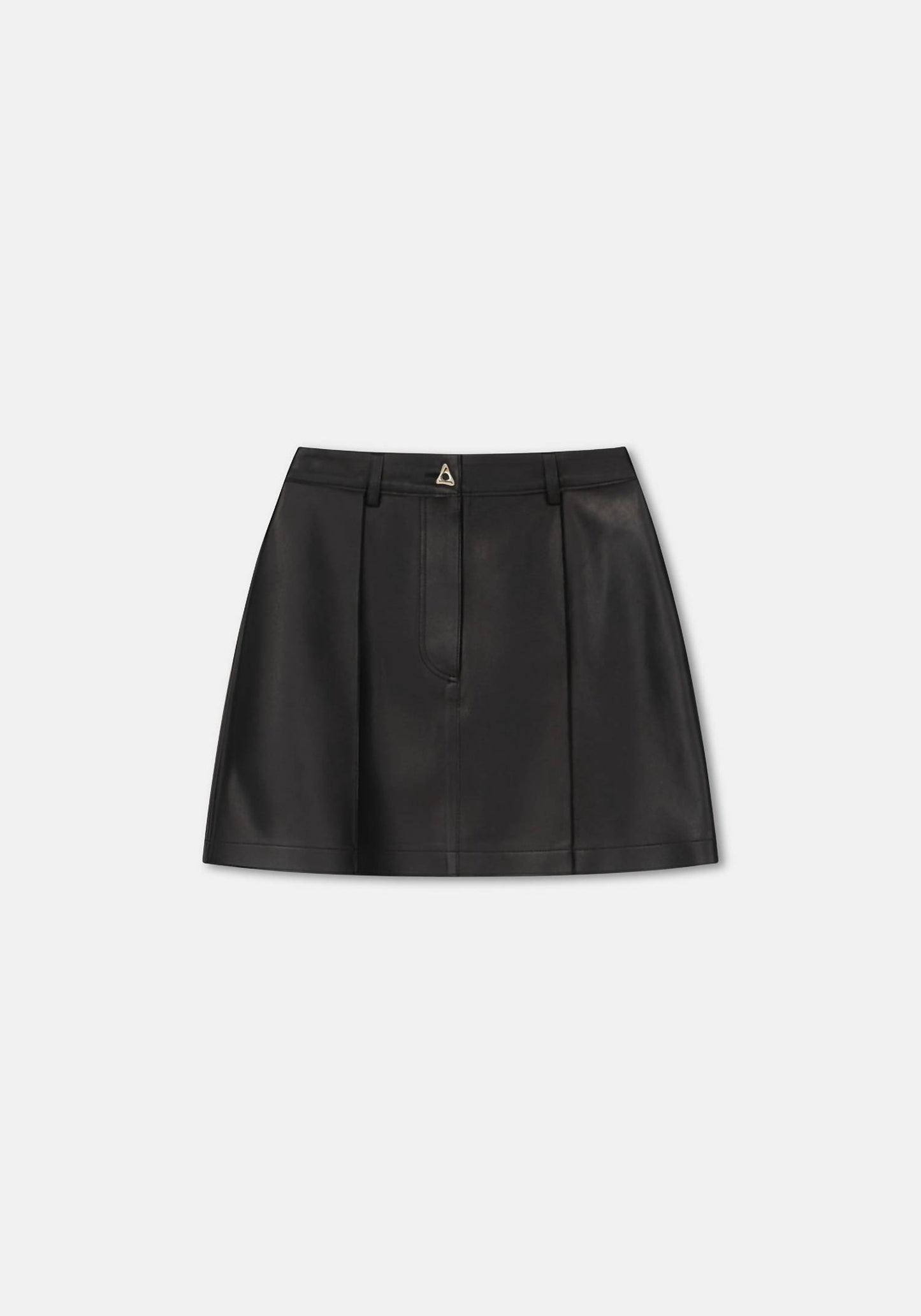 Rudens Leather Mini Skirt