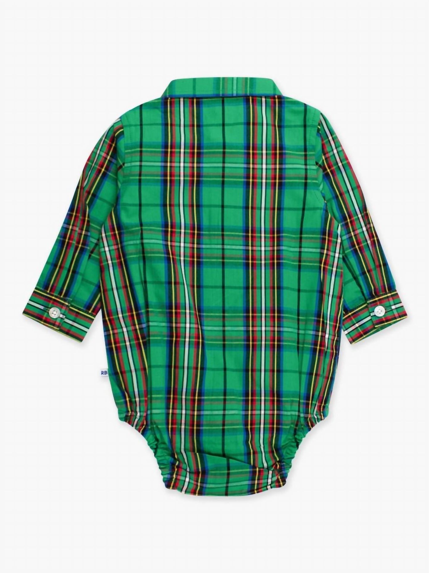 Kid's Long Sleeve Button Down Bodysuit