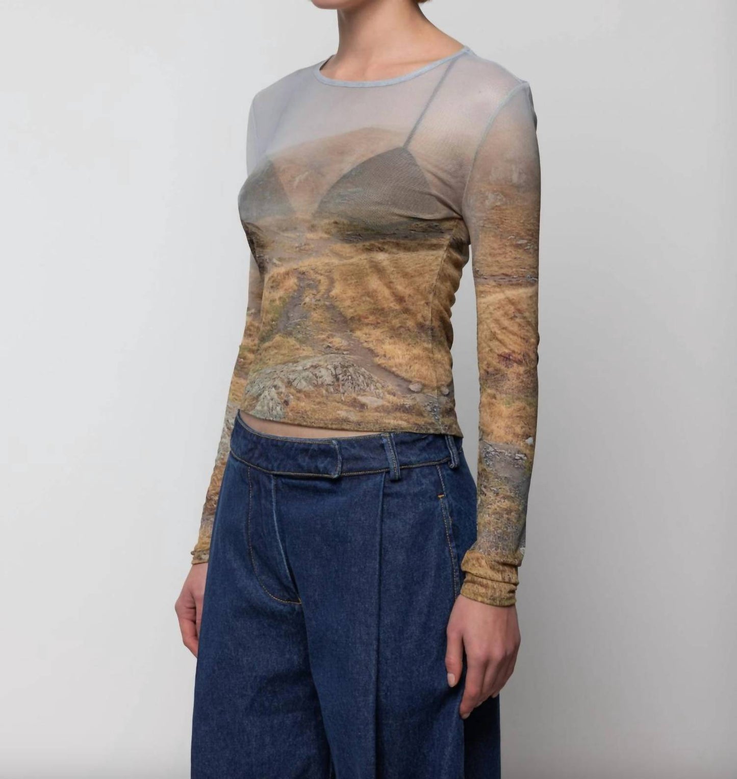 Women's Negoiu Mesh Top