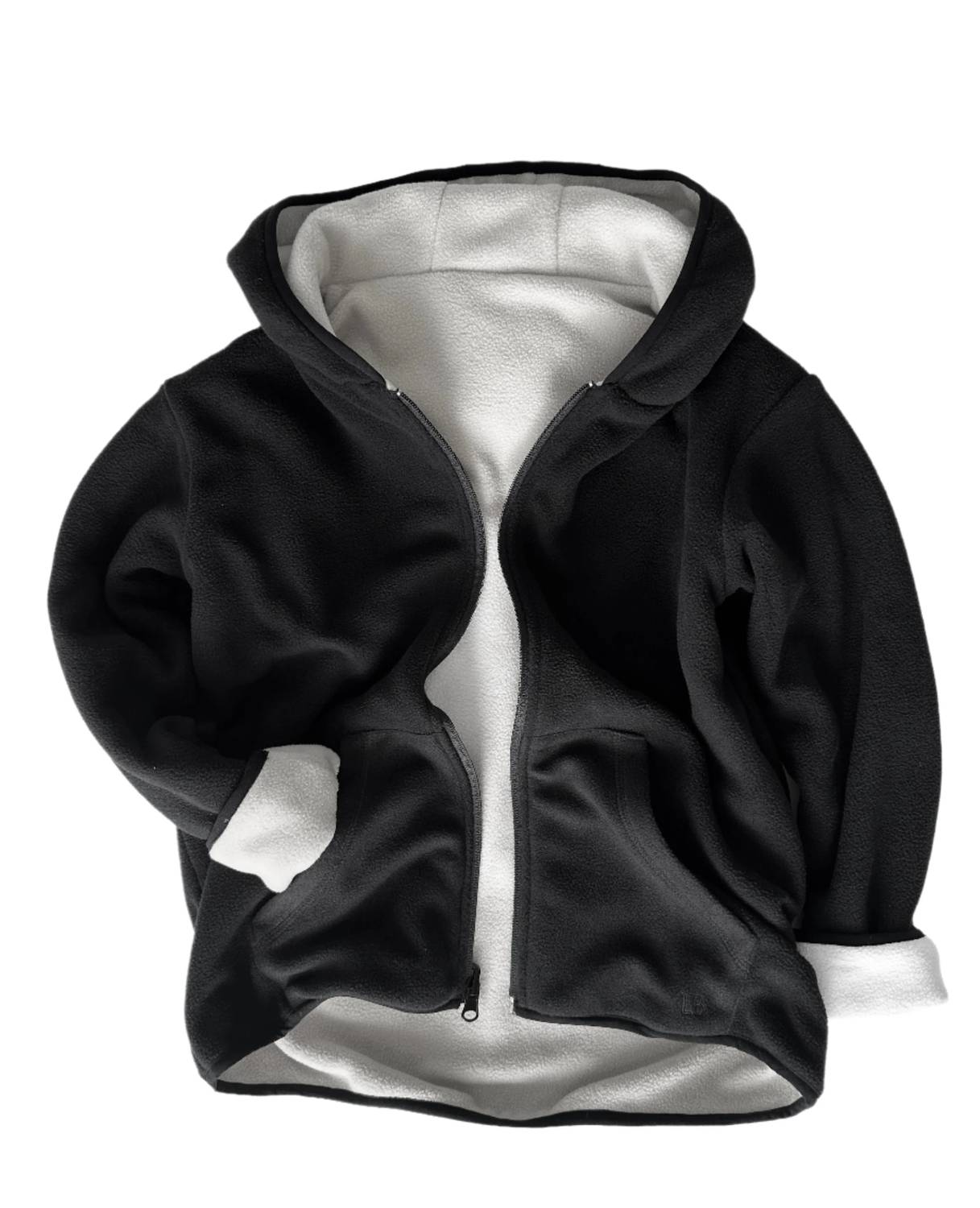 Boys Reversible Fleece Zip Hoodie