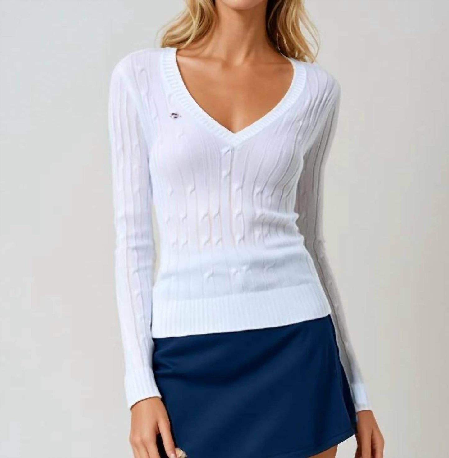 Foreplay Golf - Luxe Cashmere Golf Sweater - Rack Hunt -