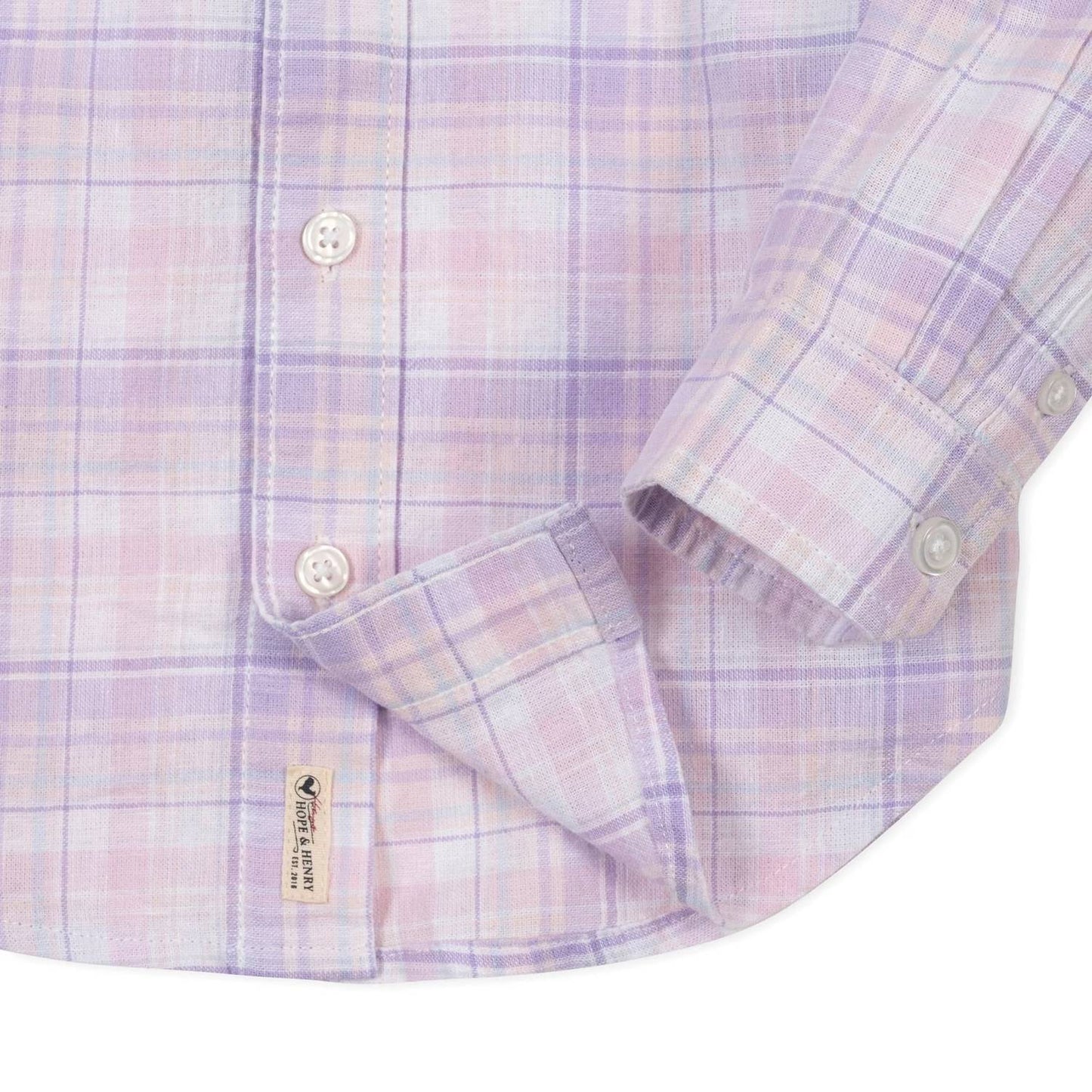 Boy's Linen Button Down Shirt