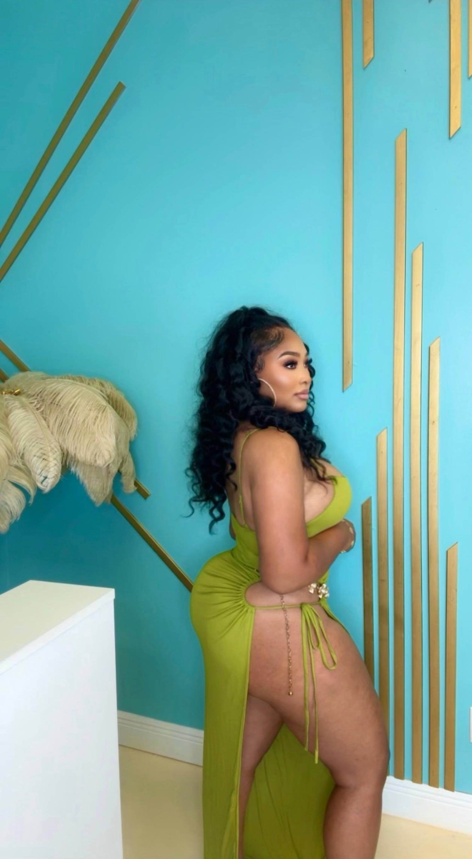 Magnolia Fashion - Island Glow Cutout Maxi Dress - Rack Hunt -