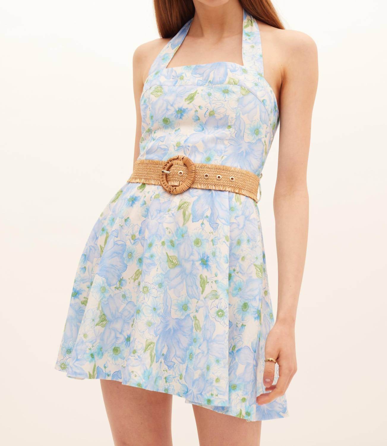 Kate Ford - Poinsettia Halter Mini Dress - Rack Hunt -