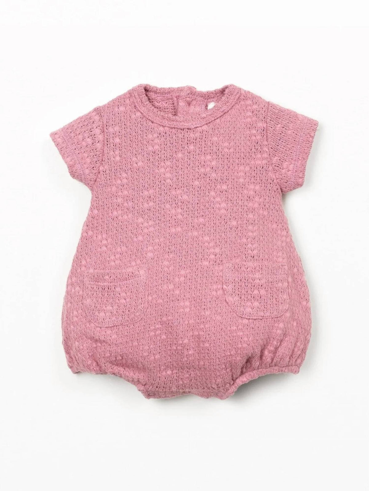 Girls Jersey Bubble Romper