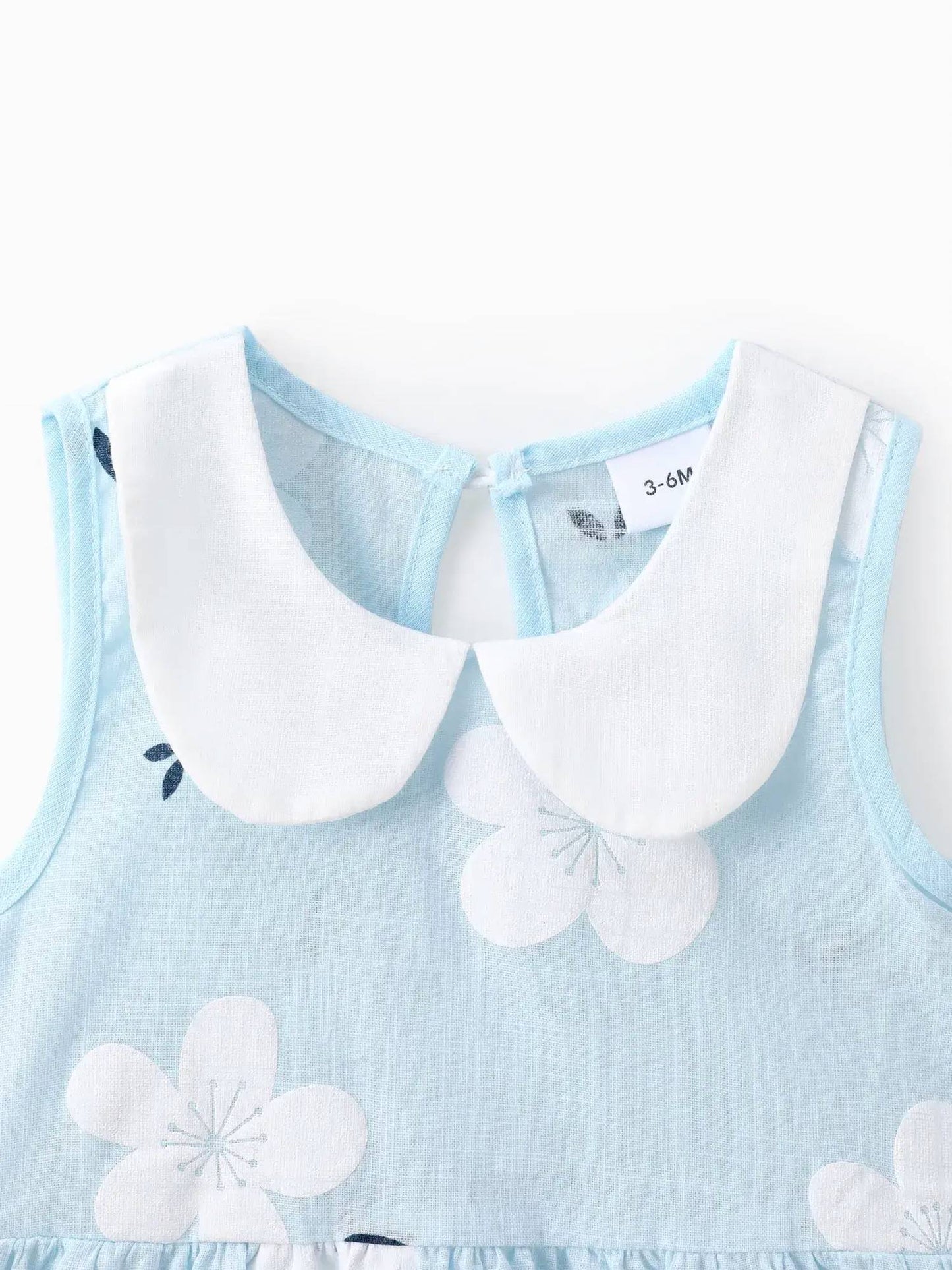 Kid's Peter Pan Collar Floral Dress