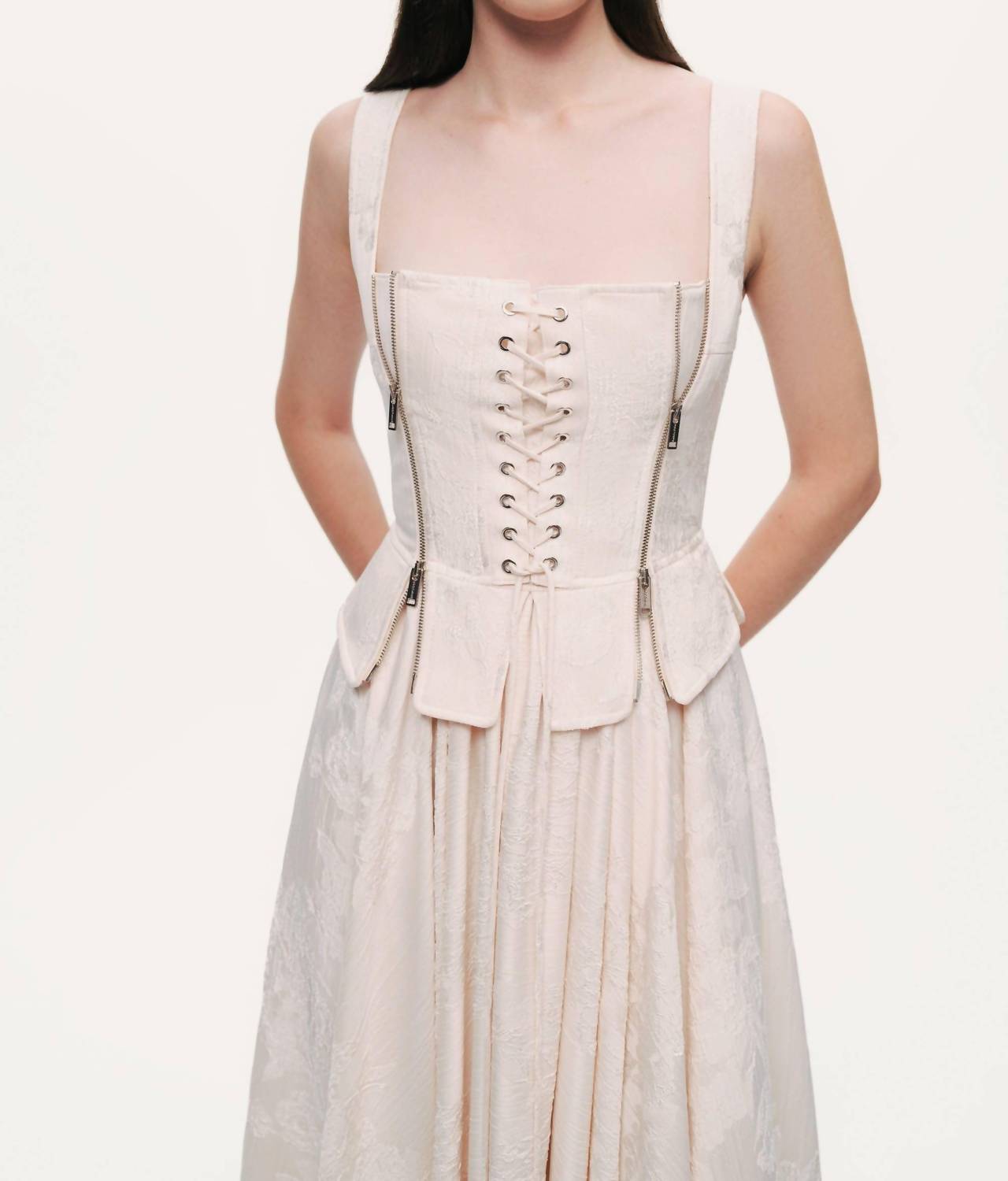 Anastasia Corset Midi Dress