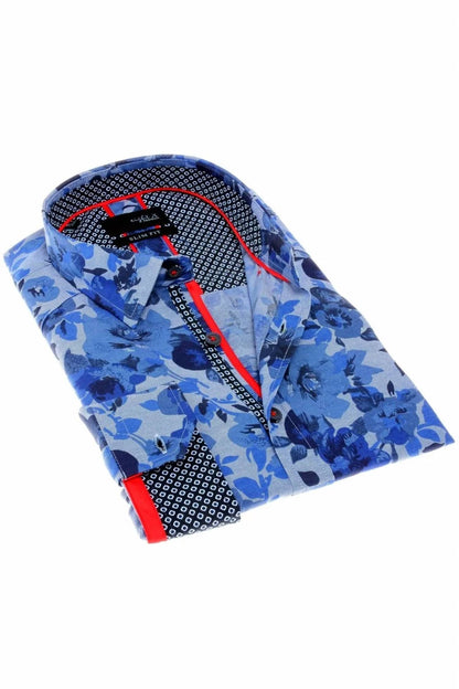 Floral Print Button Down Shirt