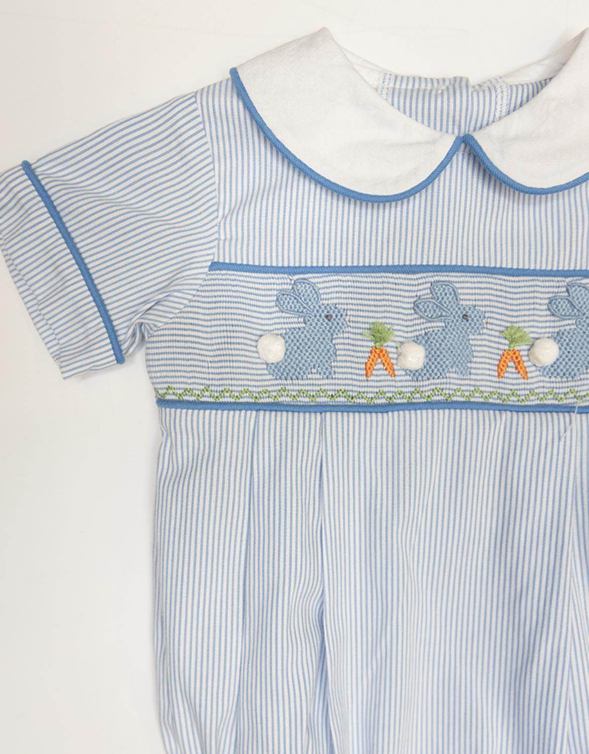 Zuccini Kids - Infants Playful Bunny Bubble Romper - Rack Hunt