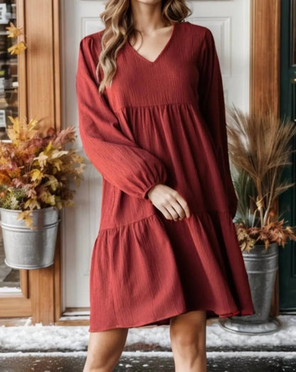Heimish USA - Puff Sleeve Tiered Dress - Rack Hunt