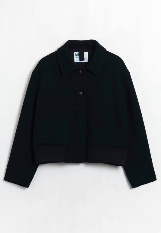 Women's Cropped Bomber Jacket