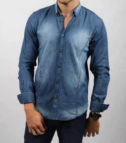 Button Down Denim Shirt