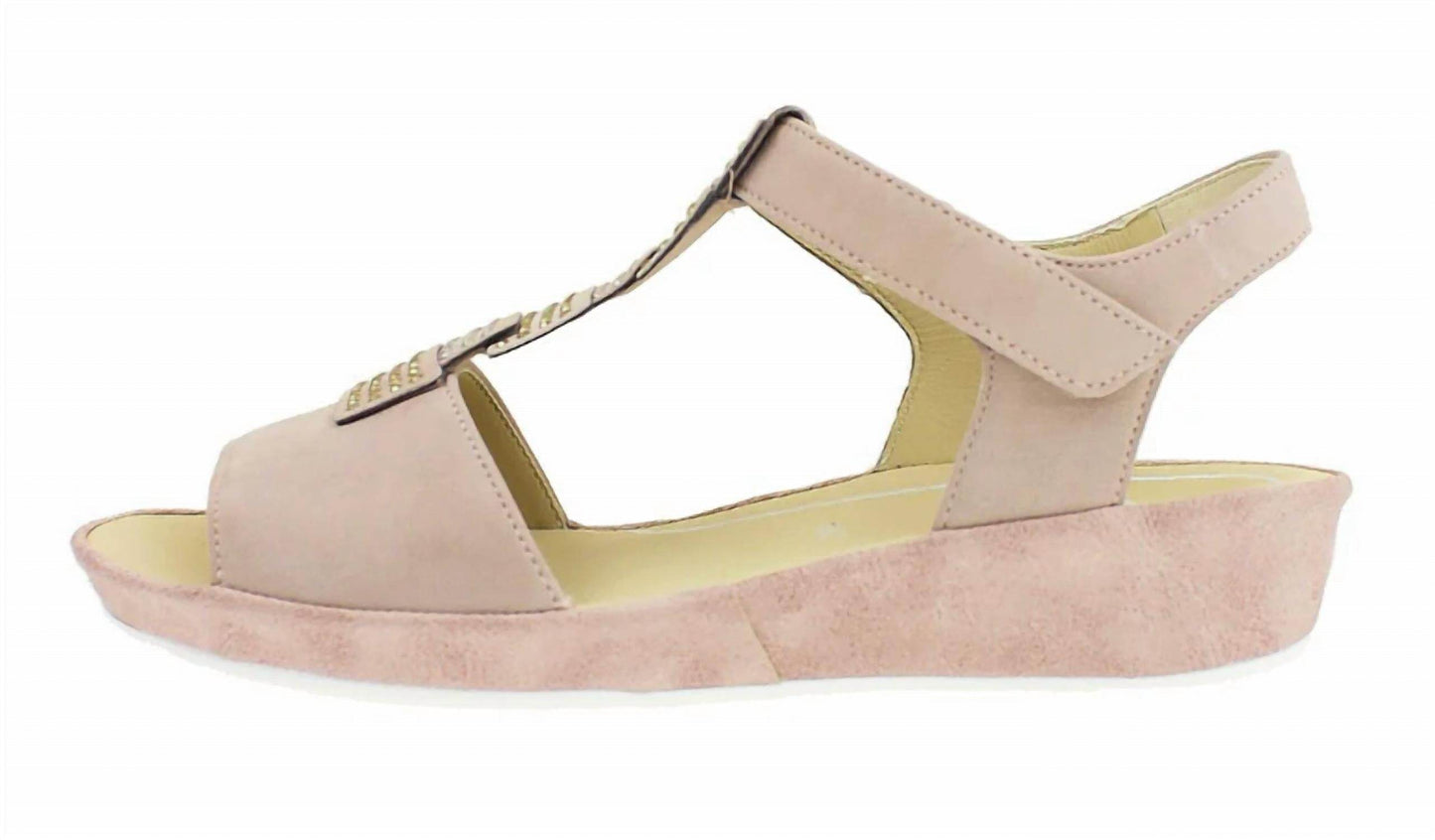 Ara Shoes - Women's Chrissy Nubuck Wedge Sandal - Rack Hunt