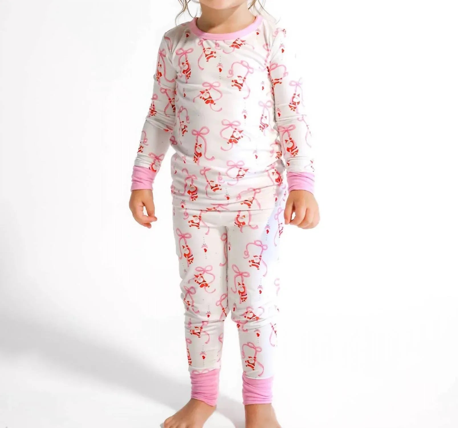 Small Shop - Santa Baby Bamboo Pajama Set - Rack Hunt
