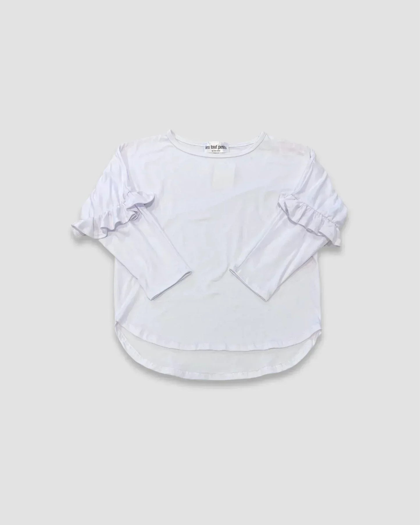 Les Tout Petits - Girl's Ruffle Sleeve Tunic Top - Rack Hunt