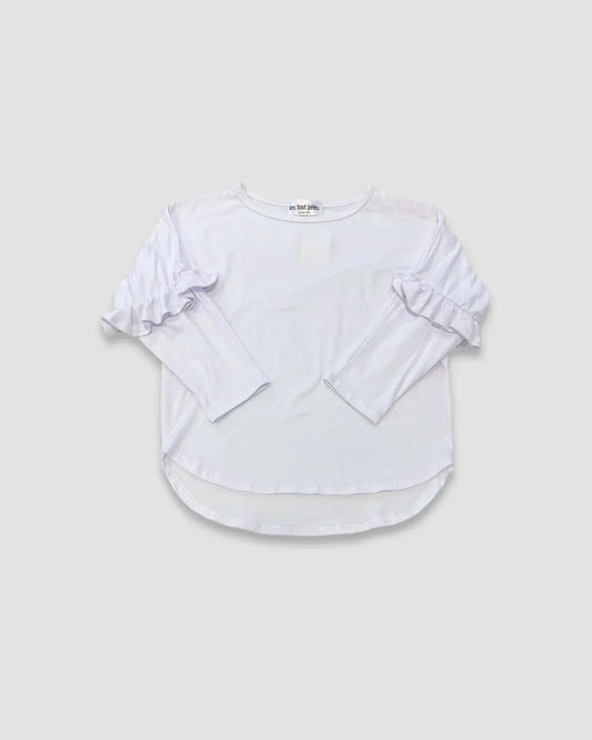 Les Tout Petits - Girl's Ruffle Sleeve Tunic Top - Rack Hunt
