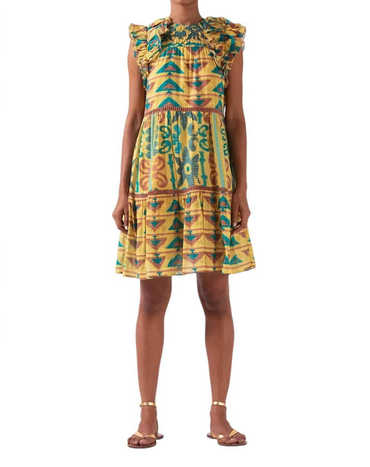 Ash & Eden - OLGA MINI TIERED DRESS - Rack Hunt