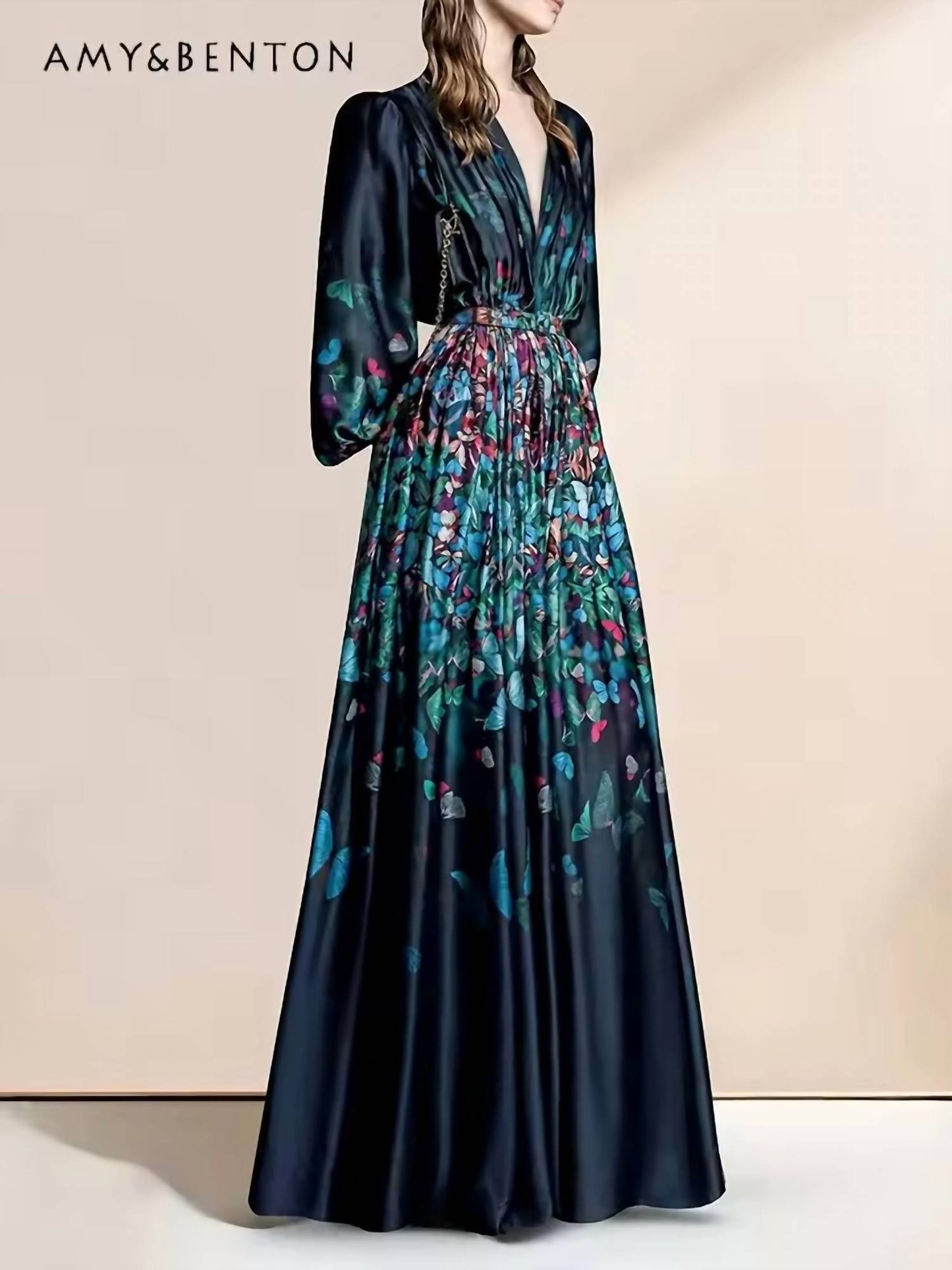 Glasswing Butterflies Gown