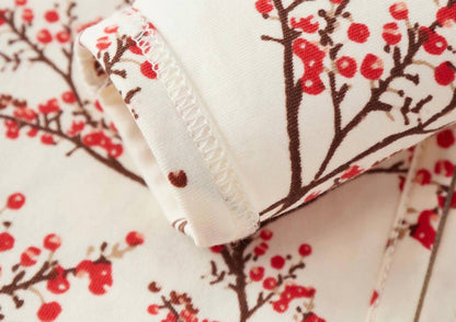 Kid's Organic Cotton Stretch Zip Footed Romper