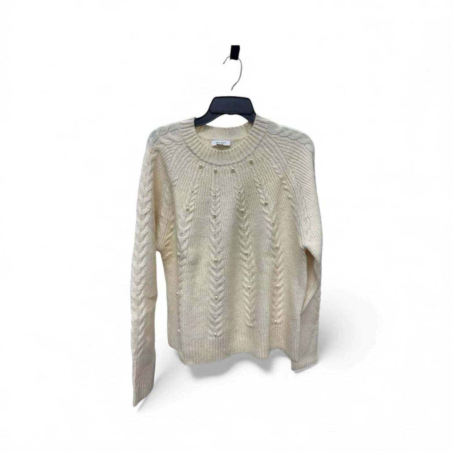 Women's Elegant Cable Knit Sweater
