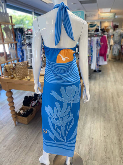 Women's Halter Maxi Dress